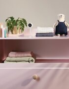 Lionelo Video monitor Babyline Smart cu aplicatie Smart Life cablu USB conexiune Wifi comunicare bidirectionala senzor de temperatura negru