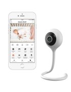 Lionelo Video monitor Babyline Smart cu cablu USB alb