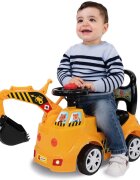 LISCIANI Masinuta pentru copii Ride On 2 in 1 Buldozer cu lumini si efecte sonore