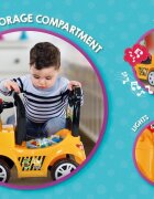 LISCIANI Masinuta pentru copii Ride On 2 in 1 Buldozer cu lumini si efecte sonore