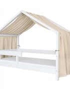 Little Amy Baldachin muselina pentru pat tip casuta Bej 300 cm