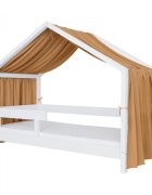 Little Amy Baldachin muselina pentru pat tip casuta Camel 450 cm
