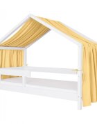 Little Amy Baldachin muselina pentru pat tip casuta Galben 430 cm