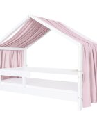 Little Amy Baldachin muselina pentru pat tip casuta Mov deschis 300 cm
