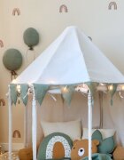 Little Amy Balon Textil Muselina Handmade Verde
