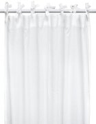 Little Amy Draperie din muselina organica Alb 125x240 cm 1 bucata