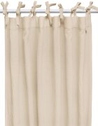 Little Amy Draperie din muselina organica Bej 125x240 cm 1 bucata