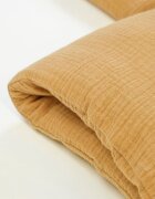 Little Amy Lenjerie de pat cu 2 piese din muselina Camel 100x135 cm