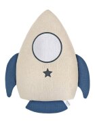 Little Amy Perna decorativa 45 cm Rocket Bleumarin si Bej