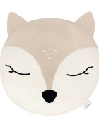 Little Amy Perna decorativa din muselina Bambi Bej deschis 30 cm