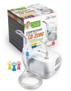 Little Doctor Aparat aerosoli cu compresor LD-220C Pro cu 3 dispensere3 masti si 6 m furtun