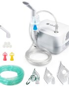 Little Doctor Aparat aerosoli cu compresor LD-220C Pro cu 3 dispensere3 masti si 6 m furtun
