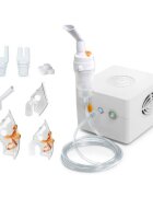 Little Doctor Aparat aerosoli LD-213C nebulizator cu compresor 3 moduri de nebulizare alb