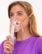 Little Doctor Aparat aerosoli LD-215C nebulizator cu compresor 3 dimensiuni de particule alb
