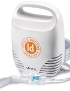 Little Doctor Aparat aerosoli LD-215C nebulizator cu compresor 3 dimensiuni de particule alb