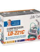Little Doctor Aparat de aerosoli cu compresor LD-221C dispensere pentru reglarea dimensiunii particulelor