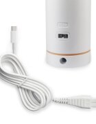 Little Doctor Irigator nazal Aquarin LD-N1 cu 3 nivele de presiune pentru copii si adulti capacitate 900 ml incarcare USB alb