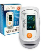 Little Doctor Pulsoximetru MD300C23 indica nivelul de saturatie a oxigenului din sange si masoara rata pulsului