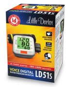 Little Doctor Tensiometru de brat LD 51S anuntare vocala in limba romana adaptor inclus