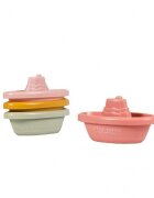 Little Dutch Set 4 barci de baie stivuibile roz