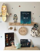 little lights Lampa Racheta Grey Wood
