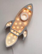 little lights Lampa Racheta Grey Wood