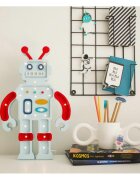 little lights Lampa Robot Metalic Blue