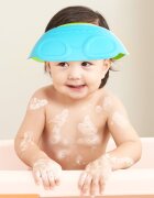 Little Mom Aparatoare sampon Blue din material moale si flexibil reglabila fara BPA dimensiuni 231585 cm