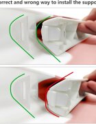 Little Mom Cadita bebelusi ultrapliabila Pink cu pernuta moale plutitoare termometru incorporat display digital cu dop pentru evacuarea apei suport cap de dus antiderapant material Non-Toxic