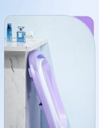Little Mom Cadita Bellan Purple pliabila cu margini rotunjite dop evacuare suprafata anti-alunecare fara BPA dimensiuni 818 x 535 x 235 cm