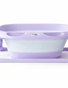 Little Mom Cadita Bellan Purple pliabila cu margini rotunjite dop evacuare suprafata anti-alunecare fara BPA dimensiuni 818 x 535 x 235 cm