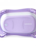 Little Mom Cadita Bellan Purple pliabila cu margini rotunjite dop evacuare suprafata anti-alunecare fara BPA dimensiuni 818 x 535 x 235 cm