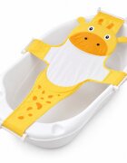 Little Mom Hamac cadita Bathnet Yellow Girafe moale uscare rapida versatil varsta 0-12 luni