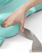 Little Mom Hamac cadita pentru copii Bear Bath cushion Mint design ergonomic cu centuri de fixare compatibilitate universala dimensiune 47 x 34 x 6 cm