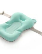 Little Mom Hamac cadita pentru copii Bear Bath cushion Mint design ergonomic cu centuri de fixare compatibilitate universala dimensiune 47 x 34 x 6 cm