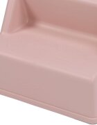 Little Mom Inaltator pliabil cu doua trepte pentru copii FoldStep Baby Pink design compact si ergonomic cu maner integrat si accesoriu practic detasabil
