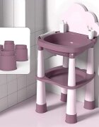 Little Mom Lavoar Purple pentru igiena copiilor reglabil pe inaltime fara BPA varsta 3 ani+ dimensiuni 419 x 39 x84 cm