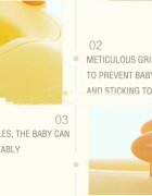 Little Mom Olita copii Yellow Duck cu adaptor din spuma PU cu compartiment de colectare detasabil capac rabatabil cu functie de spatar manere spatar ergonomic protectie antistropire zone antiderapante
