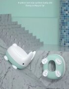 Little Mom Olita Cute Rabbit Blue 2in1 multifunctionala ergonomica margini rotunjite baza stabila vas-colector detasabil