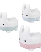 Little Mom Olita Cute Rabbit Blue 2in1 multifunctionala ergonomica margini rotunjite baza stabila vas-colector detasabil