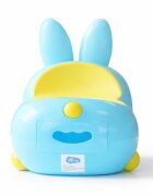 Little Mom Olita pentru copii Rabbit Blue cu baza solida insert detasabil picioruse antiaderente forma ergonomica