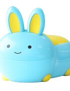 Little Mom Olita pentru copii Rabbit Blue cu baza solida insert detasabil picioruse antiaderente forma ergonomica