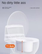 Little Mom Olita tip minitoaleta Green cu sunete reductor moale din spuma margini rotunjite insert detasabil capac rabatabil varsta recomandat 1 an+