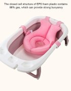 Little Mom Pernuta Hamac Bionic Pink pentru bebelui si nou-nascut tesatura moale cu fixare in 4 puncte dimensiune 47x37x26 cm
