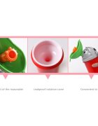 Little Mom Pisoar Pee Trainer Red pentru fetite portabil cu sistem anticurgere capacitate maxima 500 ml