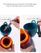 Little Mom Pisoar pentru baieti Green Rocker portabil sistem anticurgere palnie detasabila capacitate 500 ml