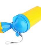 Little Mom Pisoar pentru baieti Pee Trainer Yellow portabil si reutilizabil cu sistem anticurgere capacitate 500 ml