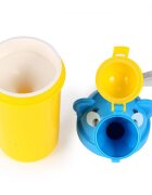 Little Mom Pisoar pentru baieti Pee Trainer Yellow portabil si reutilizabil cu sistem anticurgere capacitate 500 ml