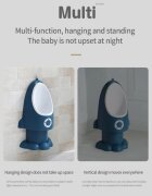 Little Mom Pisoar pentru baieti Rocket Navy cu inaltime reglabila vas colector detasabil dimensiune 275 x 15 x 49 cm