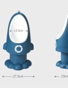 Little Mom Pisoar pentru baieti Rocket Navy cu inaltime reglabila vas colector detasabil dimensiune 275 x 15 x 49 cm